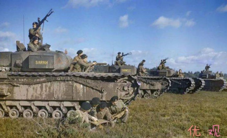日不落铁骑的最后盔甲 二战英军坦克兵军服