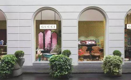衣服卖不够，Gucci在米兰打造了一个家居系列快闪店