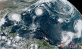 50年一见！大西洋5热带气旋共舞 历史上「只发生过两次」