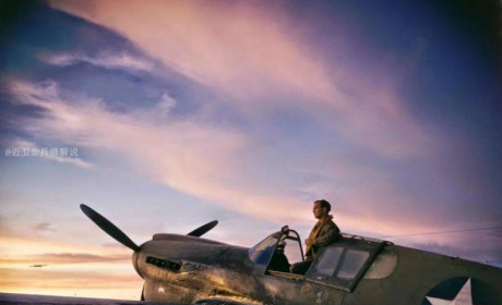 彩色中的二战战机 蓝天中的激战之鹰